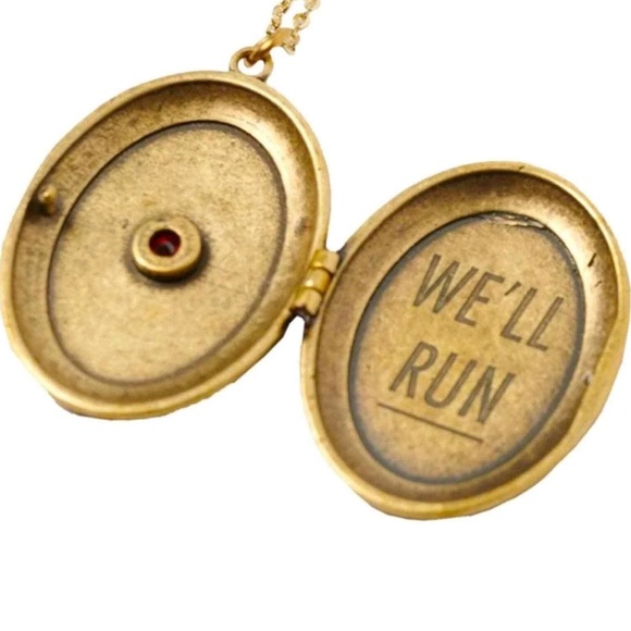 Taylor Swift We’ll Run Locket Necklace - Red (Taylor’s Version) Official Merch - Picture 3 of 6